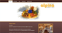 Desktop Screenshot of alpina-bettmeralp.ch