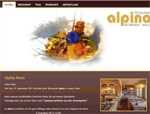 Tablet Screenshot of alpina-bettmeralp.ch